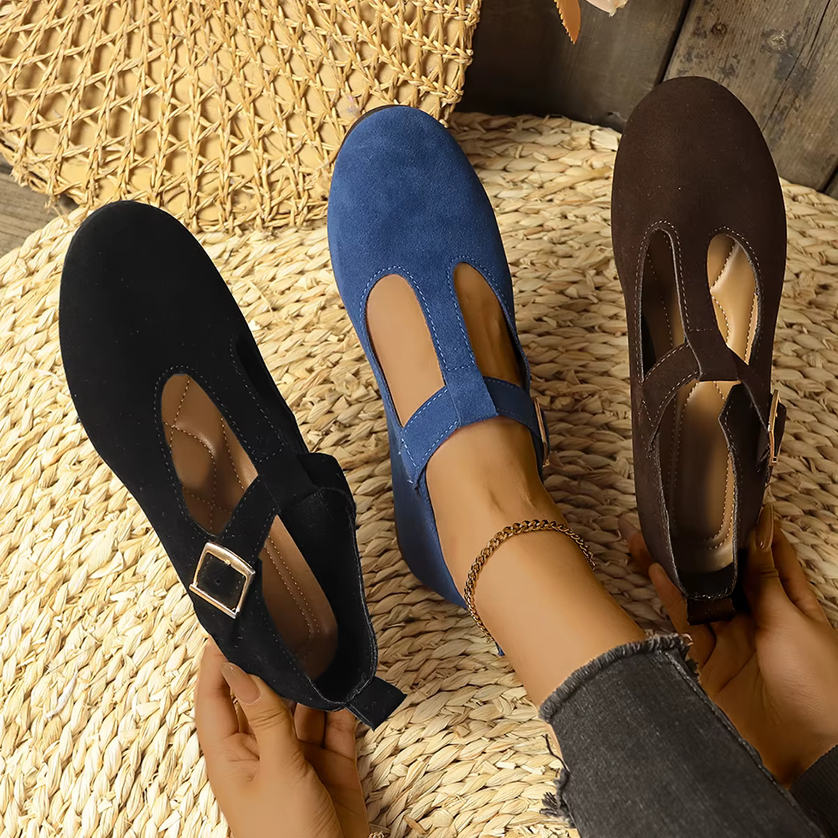Femmes léger mode mocassins chaussures plates