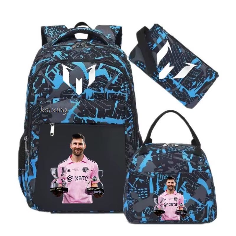 Nouveau sac à dos Messi pour adolescents