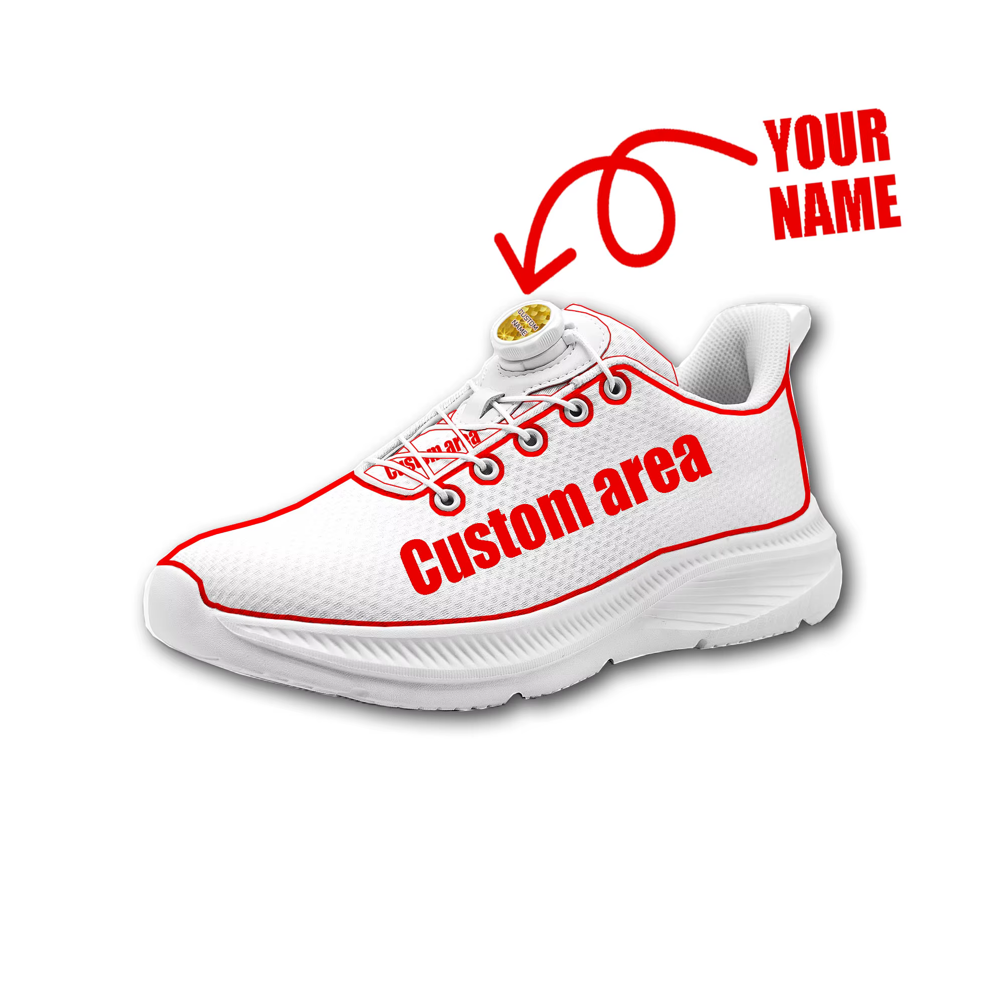 Chaussures de marche personnalisées pour homme et femme