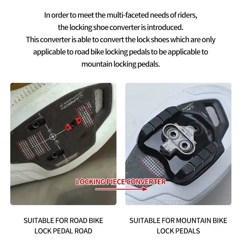 RRskit une paire de crampons de route converti