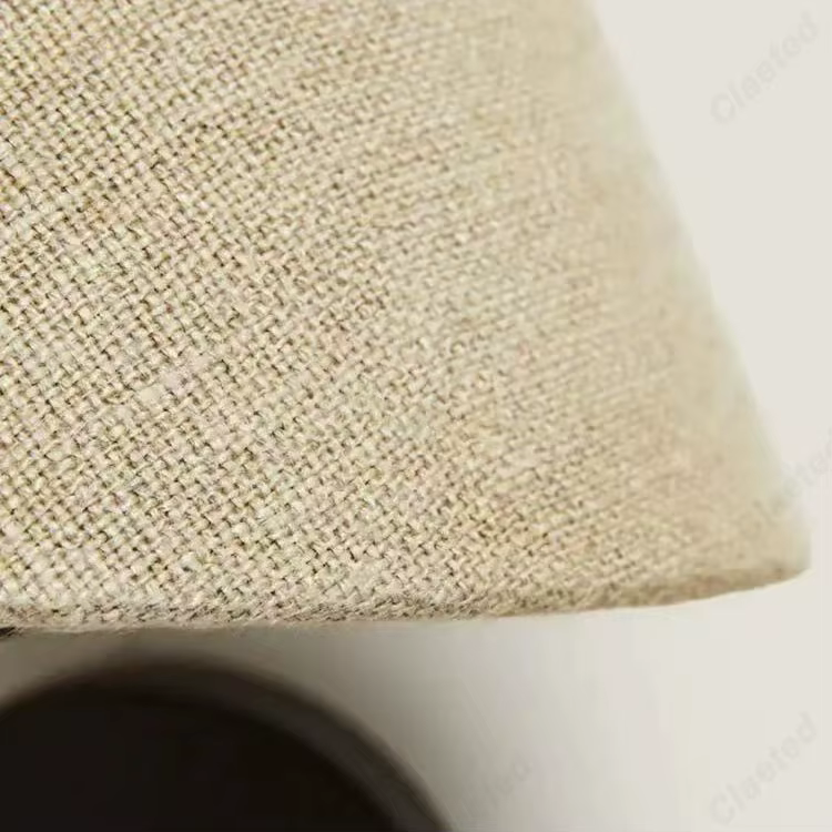 Lampe murale LED en tissu de style japonais rétro simple