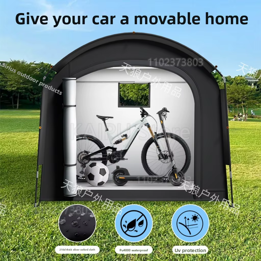 Nouvelle grande tente pliable portable pour vélo