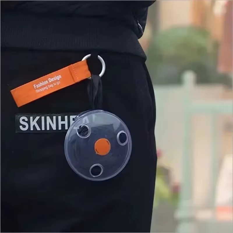 Sac de courses pliable et rétractable pour la maison, pochette écologique et réutilisable, ultra-compacte et portable
