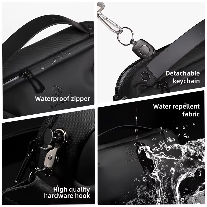 HcanKcan-Sac à Main Étanche pour Homme