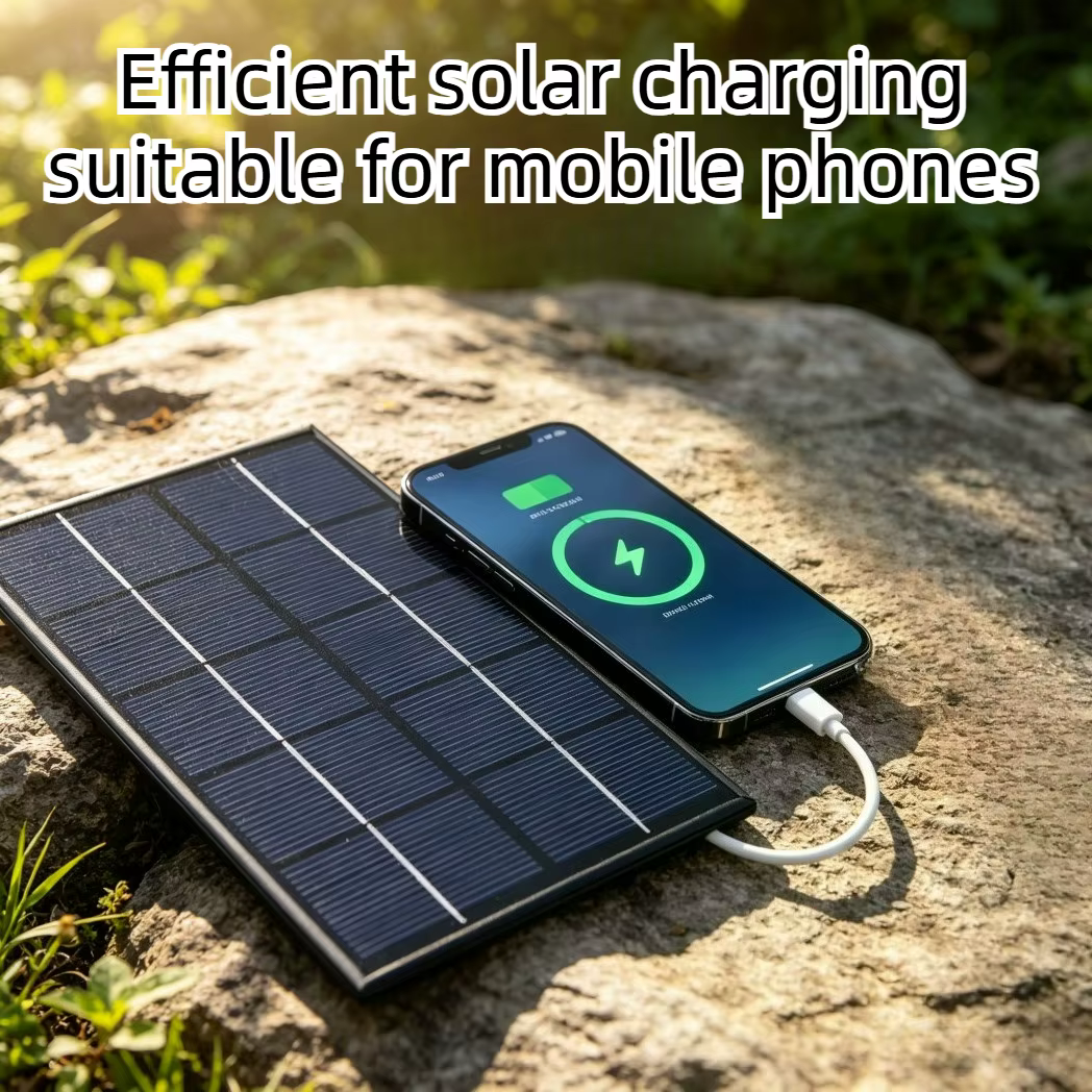 Panneau solaire à fixer sur sac à dos