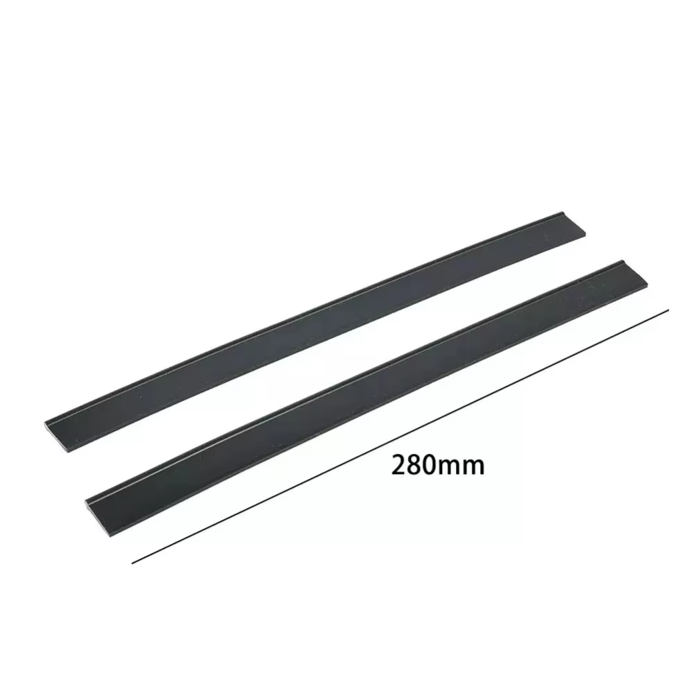 Machine de nettoyage de vitres avec bande de caoutchouc, 280MM, grattoir de nettoyage de vitres adapté à l'outil de nettoyage de vitres de voiture Karcher, 2/4 pièces