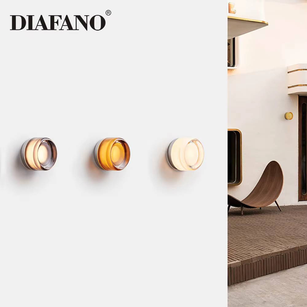 Applique d'intérieur design danois au design nordique, minimaliste, pour salle de bain, chevet, décoration de luxe pour salon, lumières LED