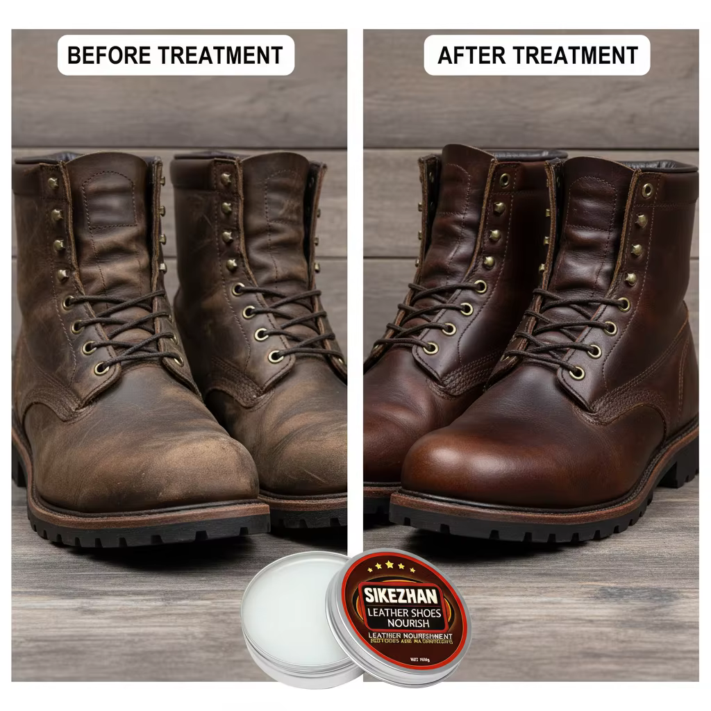 Crème d'entretien du cuir 50g/100g