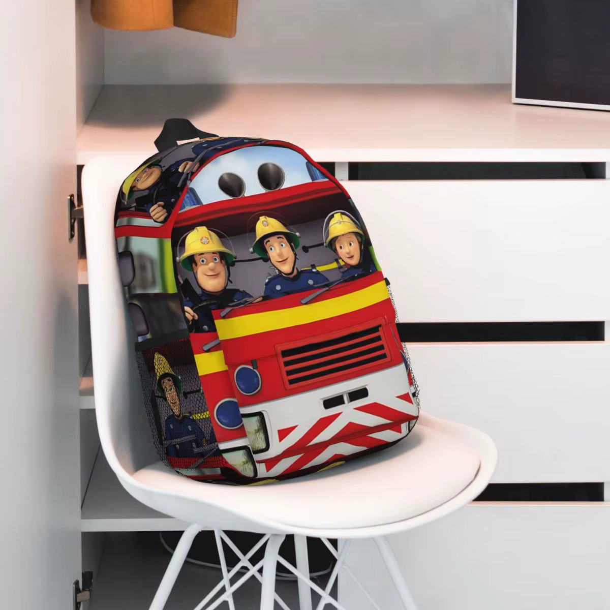 F-Fireman-S s-sam-s dessin animé f-firefighter-s sac à dos offre spéciale sac à dos garçons filles BookBag sacs à bandoulière pour hommes femmes sac d'école