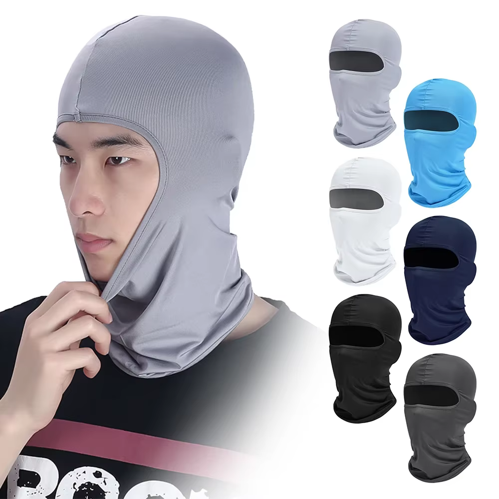 Cagoule tactique masque complet randonnée cyclisme Camping chasse militaire Airsoft casquette vélo couvre-tête été