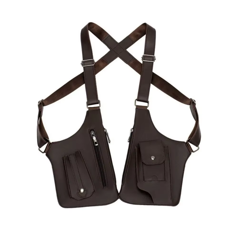 Sac tactique double épaule et bandoulière antivol dissimulé