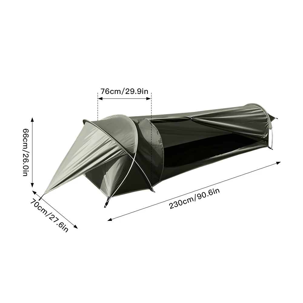 Tente Tunnel de Camping Ultralégère Oxford 210D