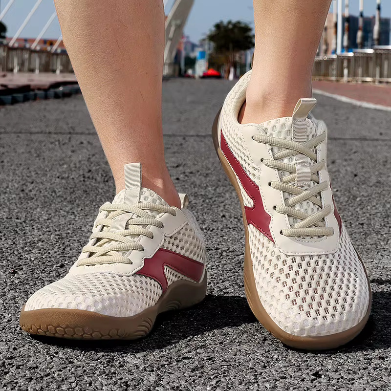 Chaussures décontractées antidérapantes à design large pour hommes