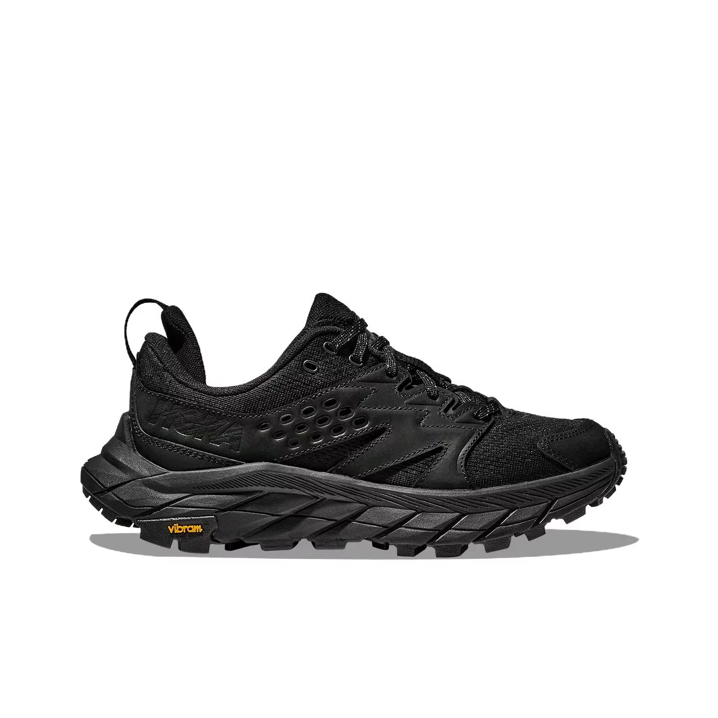 HOKA ONE ONE Anacapa Breeze Chaussures de randonnée basses antidérapantes et résistantes à l'abrasion pour femme Noir 1127921-BBLC