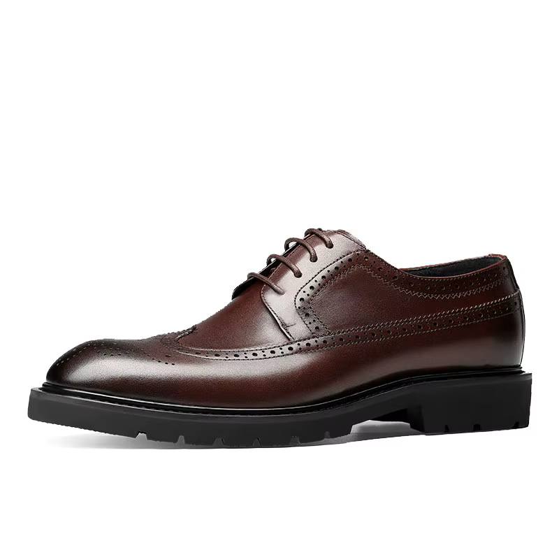 Chaussures à lacets homme, style anglais,