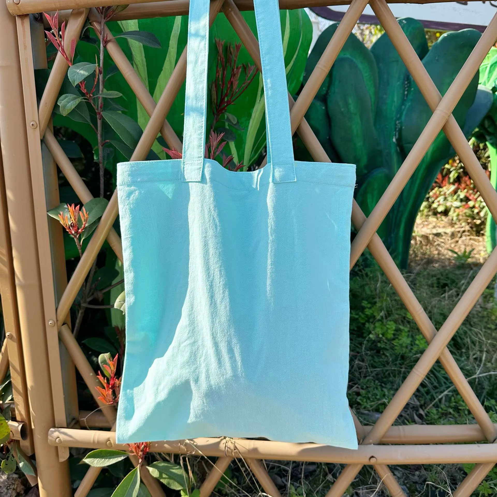 Sac d'été couleur Macaron pour femmes, sac artistique sous les bras, sac à bandoulière simple, Style coréen, paresseux, frais, doux, en coton