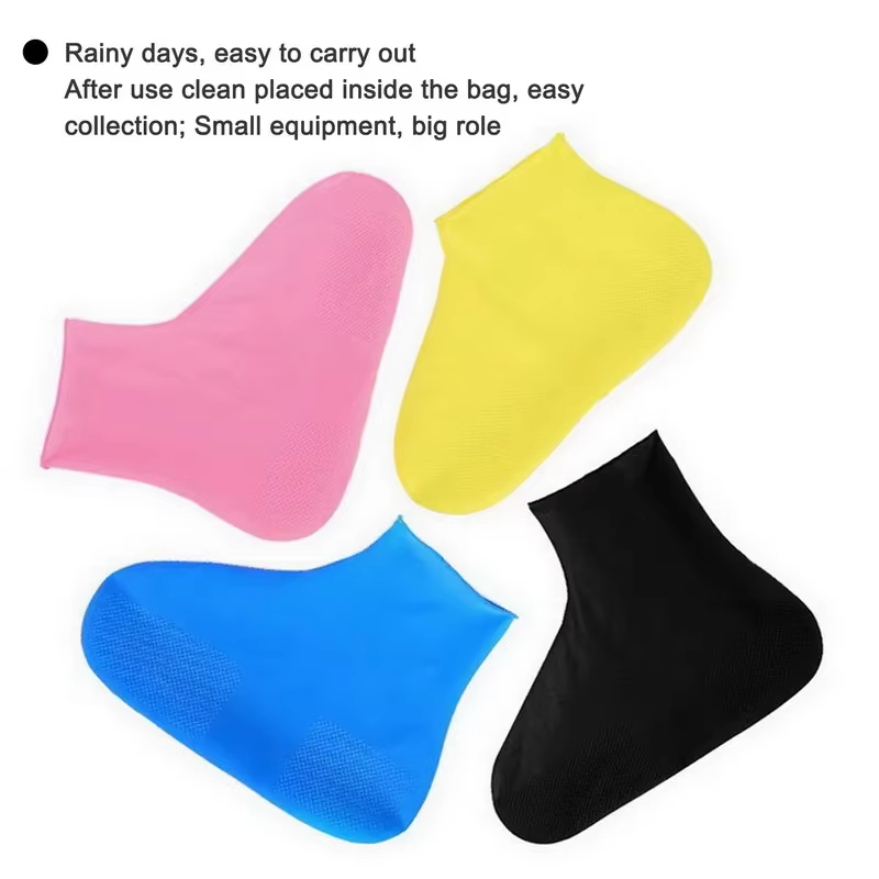 Chaussures en Silicone imperméables et antidérapantes