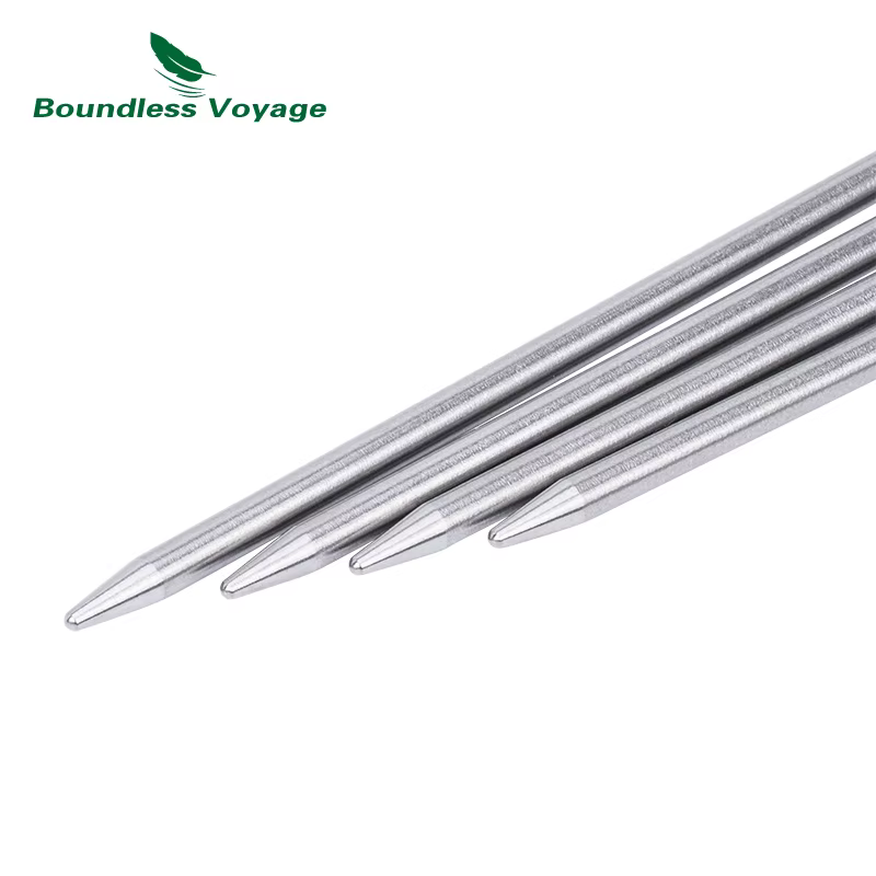 Boundless Voyage-Piquets de tente en alliage de titane