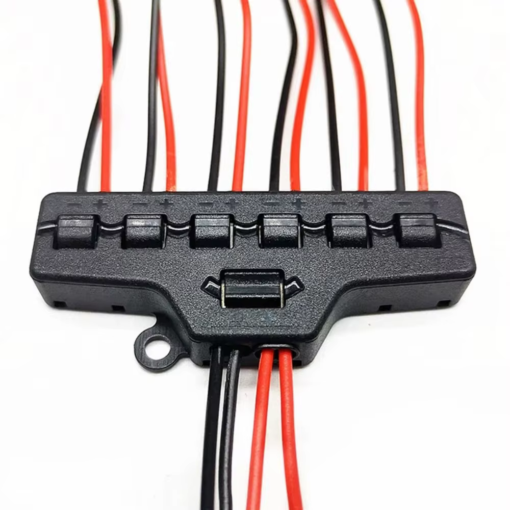 Boîte de partage de Port de modèle de Train ferroviaire, Port de Distribution 3/6, pour modèle Led SMD, système d'éclairage Miniature, lampe DC