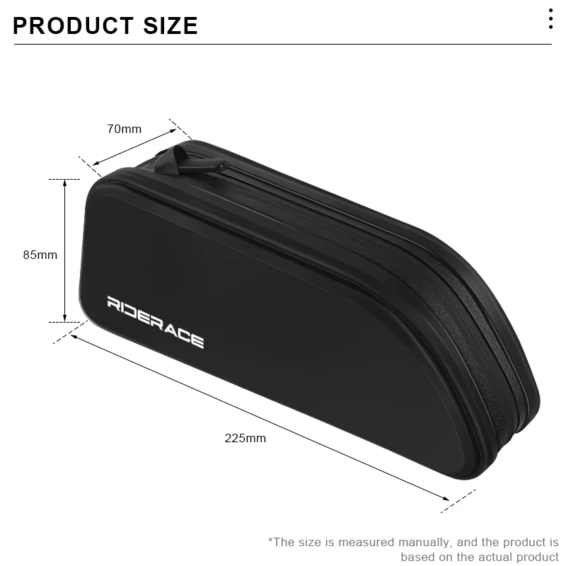 RIDERACE sac de Tube supérieur de vélo étanche TPU vtt gravier