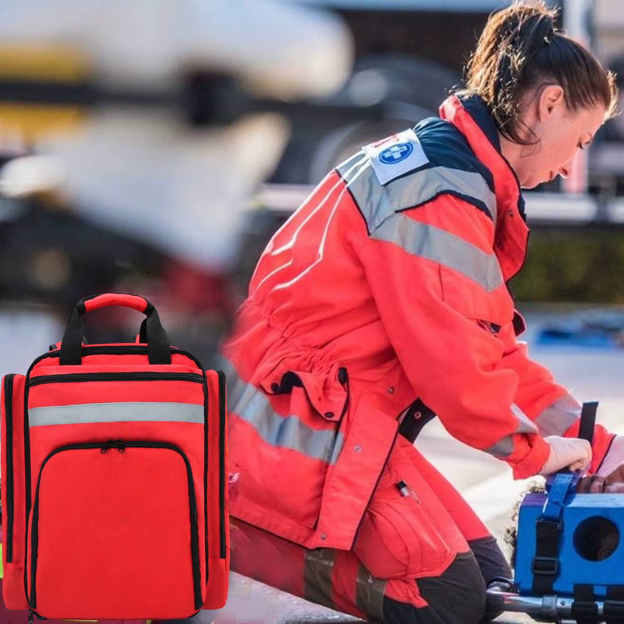 Sac à Dos Médical de Premiers Secours d'Urgence en Plein Air