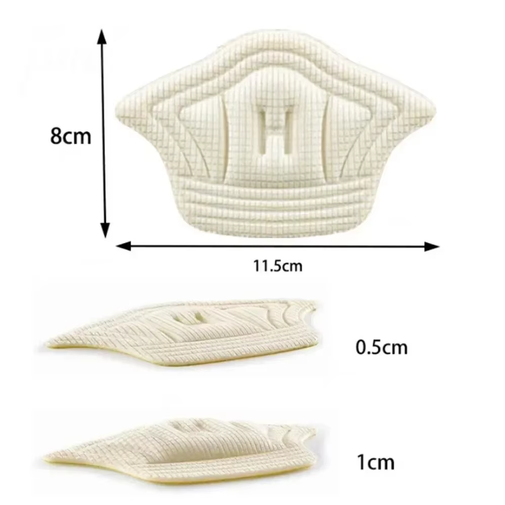 5 paires de semelles intérieures pour chaussures