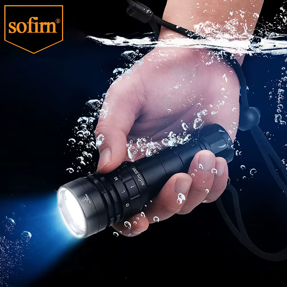 Sofirn-Lampe de Plongée Sous-Marine SD05