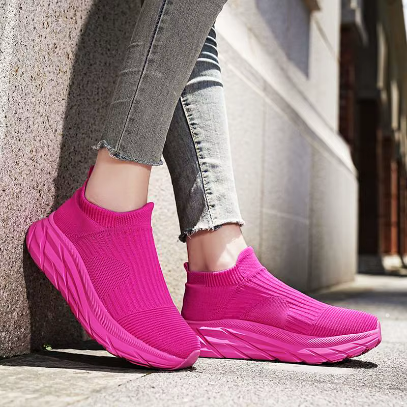 MWY-Baskets Légères Confortables et Décontractées pour Femme, Chaussures de dehors à Plateforme, Tailles 36 à 44