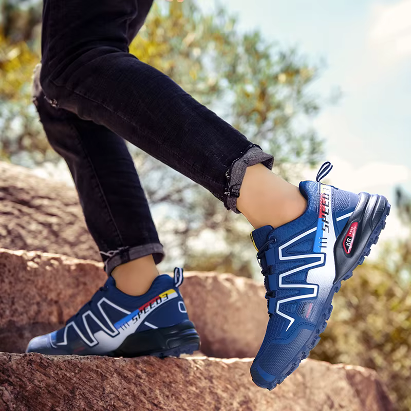Nouvelles chaussures de marche hommes femmes sport en caoutchouc antidérapant résistant à l'usure baskets plates
