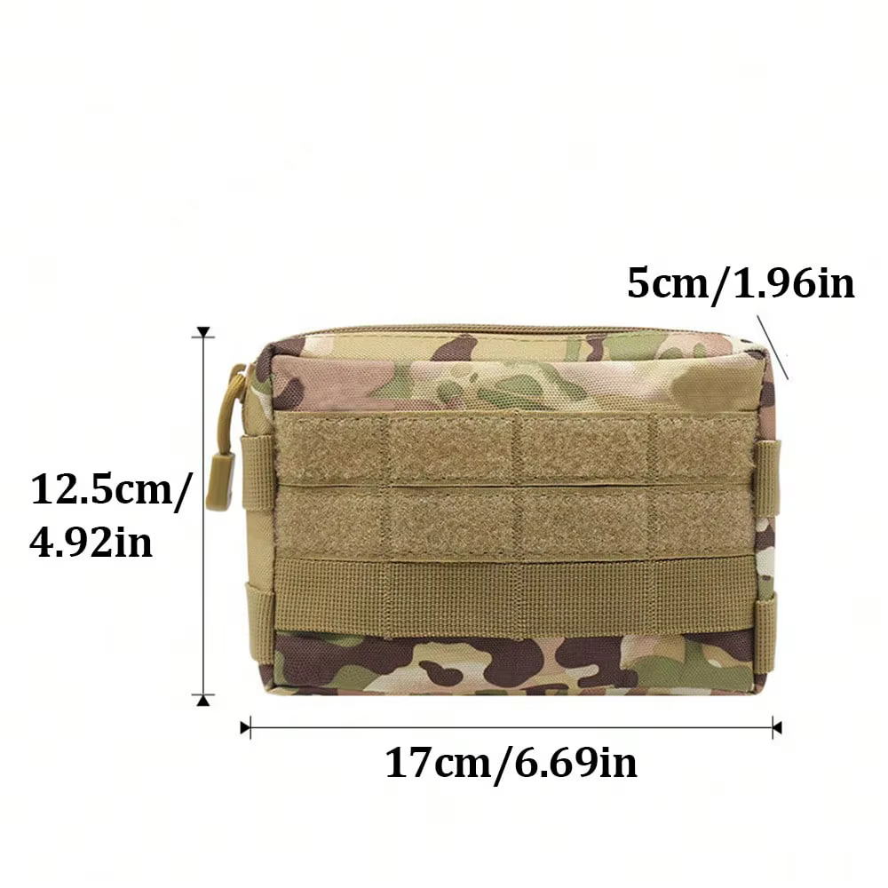 EDC extérieur chasse Tatical Molle pochette taille Pack pièce de monnaie téléphone Portable sac en Nylon