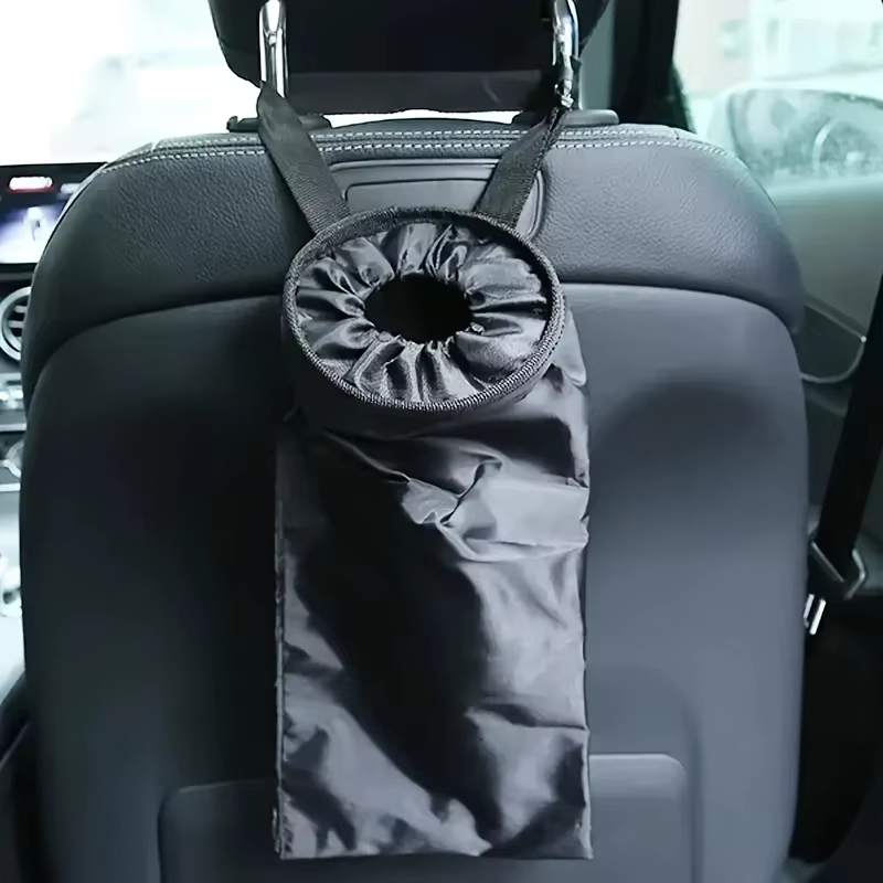 Sacs poubelles universels pour voiture, sacs poubelles pliables à suspendre pour véhicules, peuvent être accrochés sur l'appuie-tête du siège, utilisés pour le rangement quotidien des déchets dans la