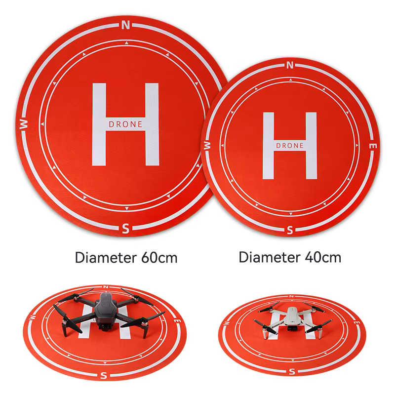Coussin d'atterrissage universel pour Drone, 40/50/60CM, pliable, en feutre, tampons antichute pour UAV, imperméable et léger, accessoires pour Drone