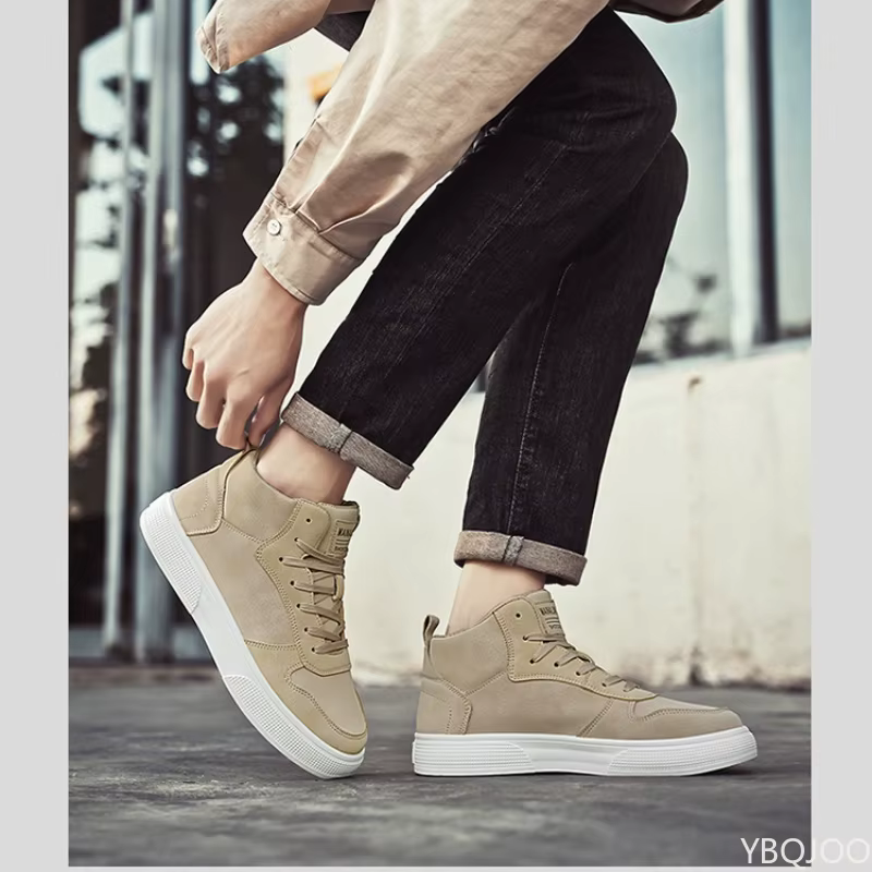 Printemps été nouvelles chaussures à plate-forme minimaliste pour hommes baskets pour hommes polyvalentes à la mode chaussures de sport confortables et décontractées
