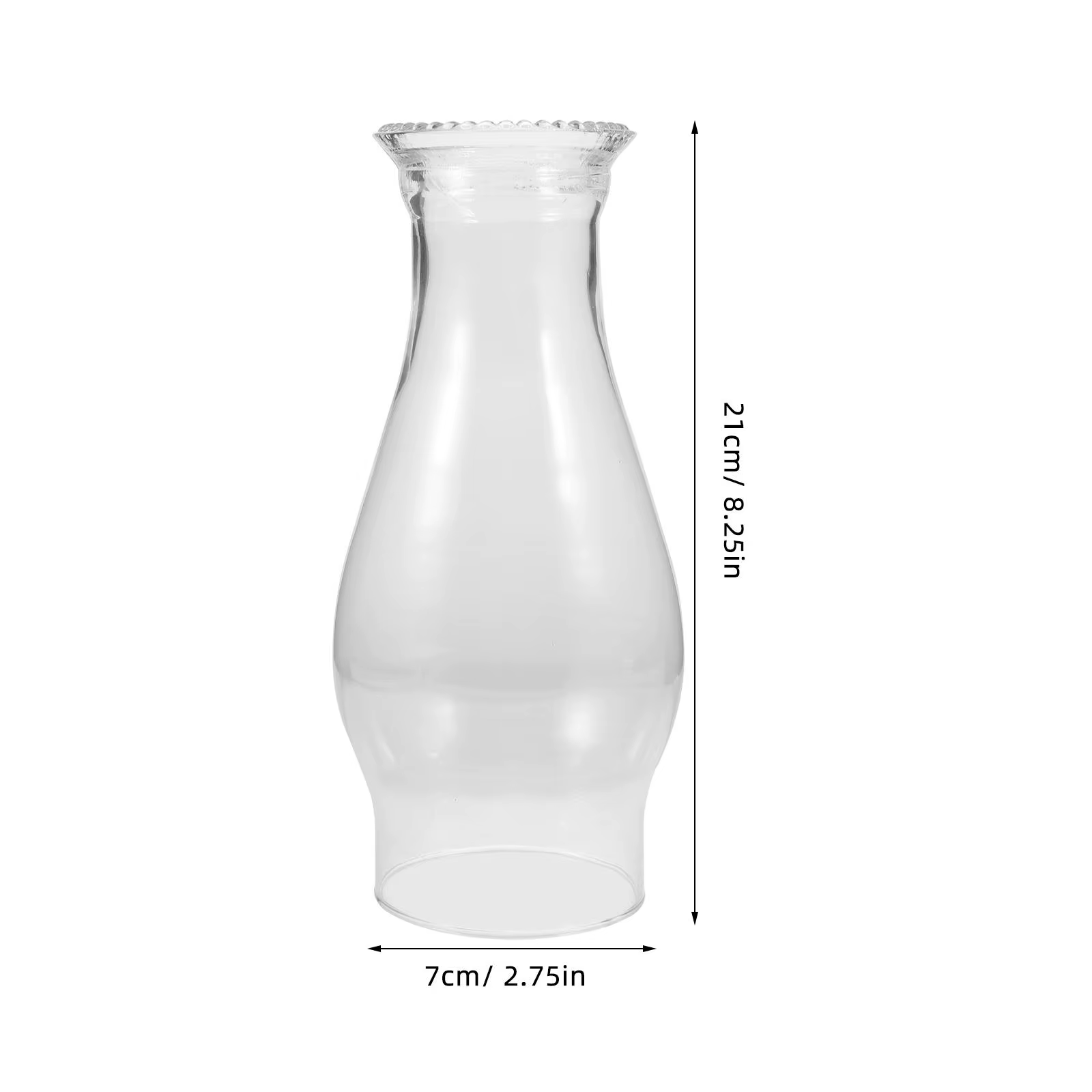 Abat-jour en verre pour l'extérieur