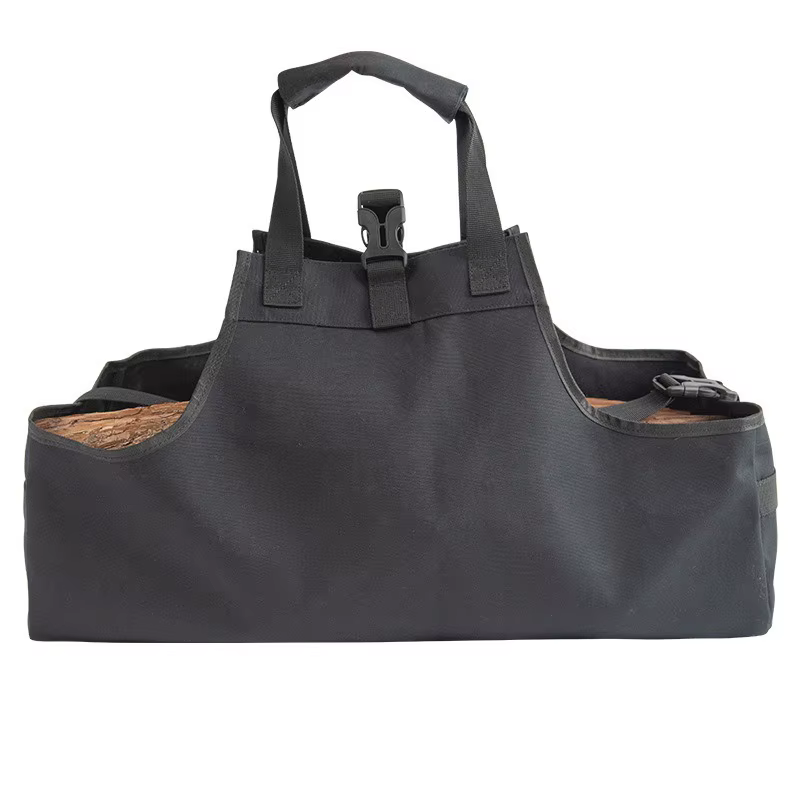Sac de transport portable pour bois de chauffage