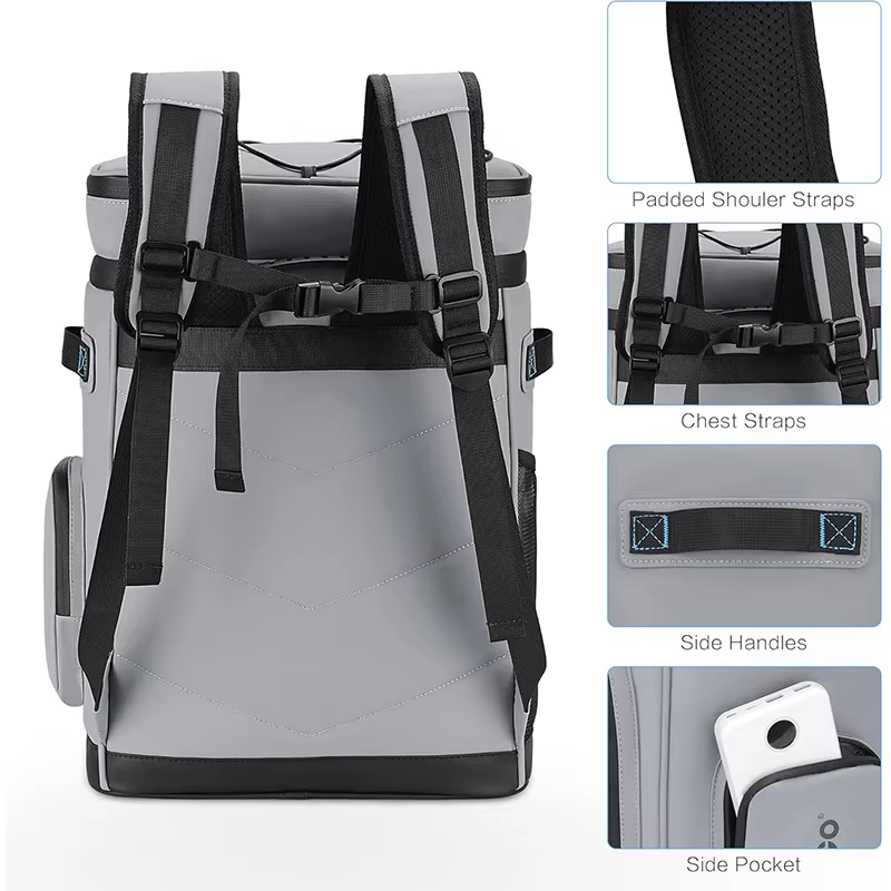 Sac à dos isotherme imperméable de 30 L pour hommes et femmes