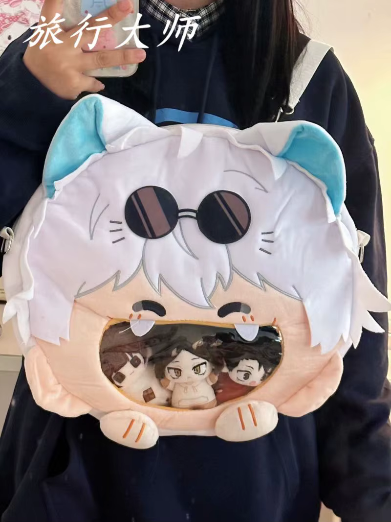 Anime Jujutsu Kaisen Itabag Gojo Satoru Kawaii Ita sac pour femmes sacs à dos sac à dos de poche Transparent Cosplay sac mignon
