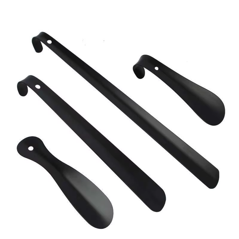Chausse-pied long en acier inoxydable antidérapant, conception allongée pour personnes âgées et femmes enceintes, utilisation domestique, insertion de chaussures confortable