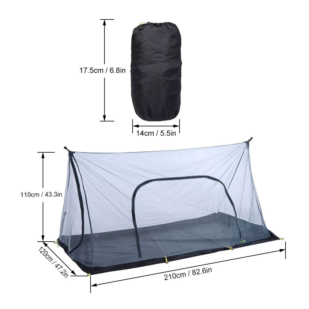 Tente de camping en maille ultralégère