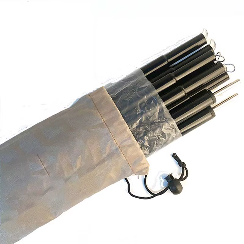 18 pièces/ensemble poteaux de tente