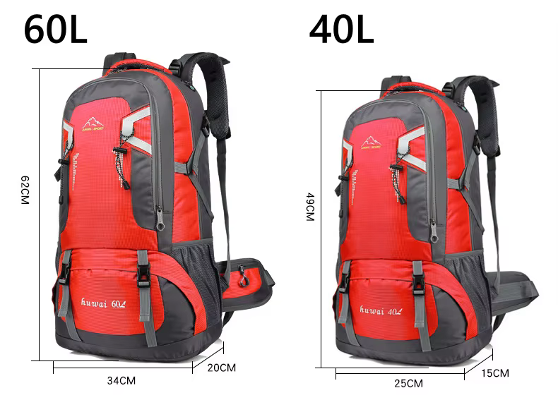 60L 40L randonnée en plein air Camping voyage sac à dos grande capacité escalade sac de sport hommes alpinisme sac à dos tactique dos