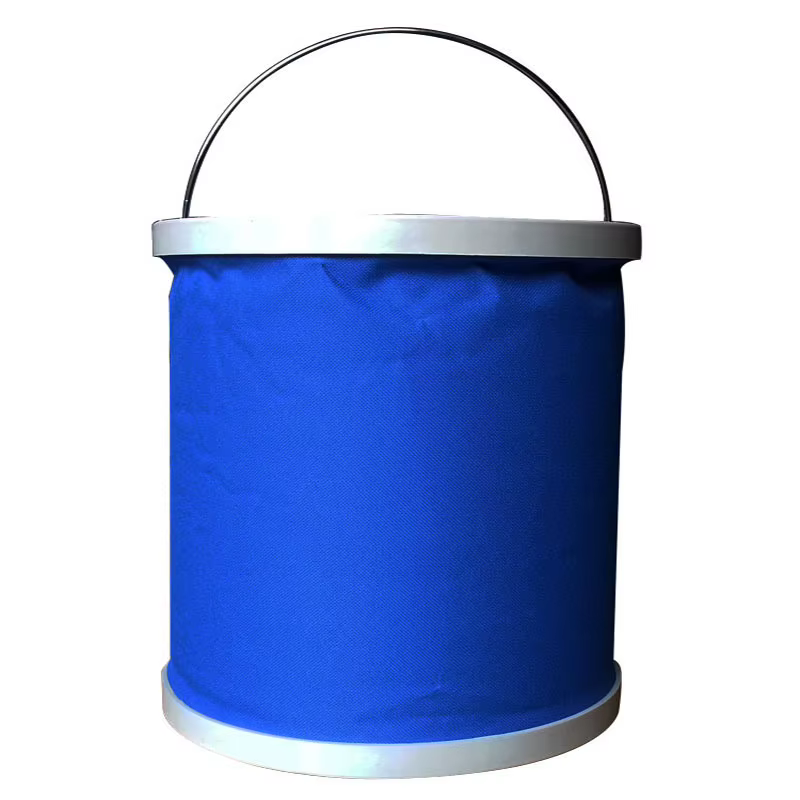 Seau pliable Portable 9/11/13l, pour pêche en plein air, lavage de voiture, outil de nettoyage, Camping, randonnée, fournitures de plein air