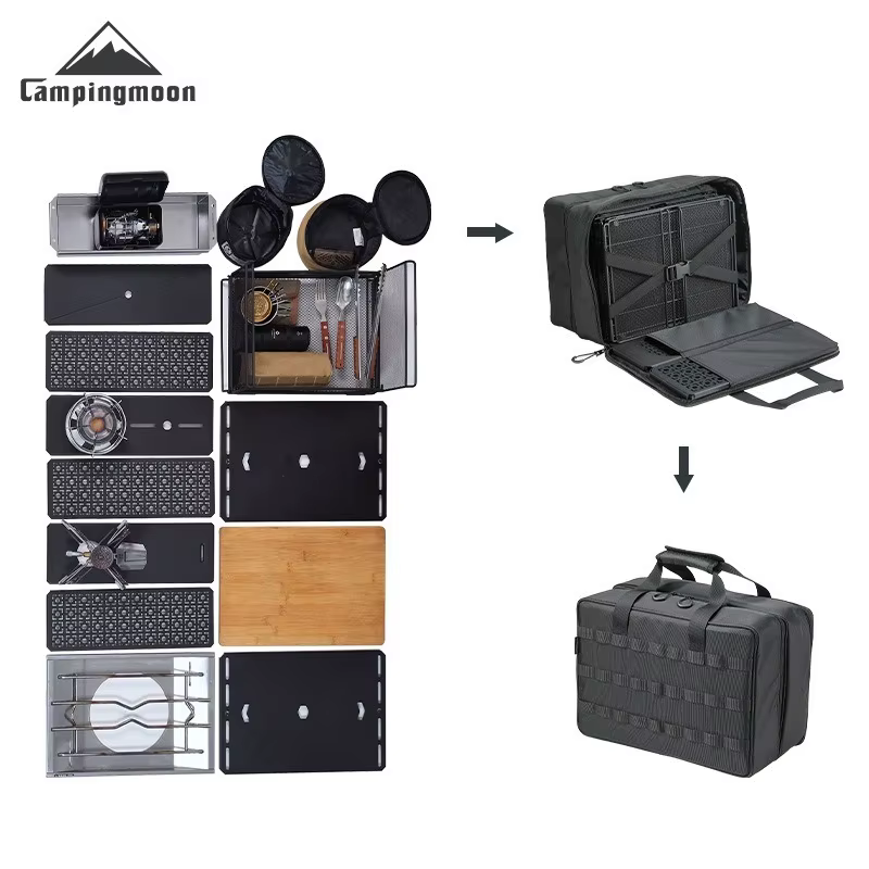 CAMPINGMOON BK-46 sac de rangement de grande capacité Camping IGT Module Collection sac