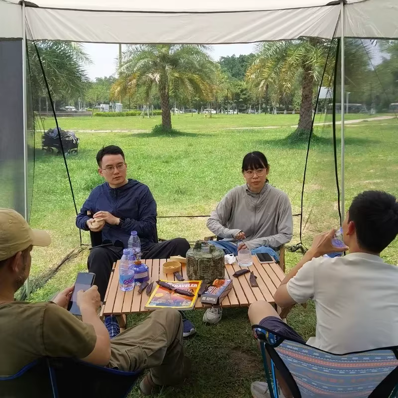 Tente Arrière SUV pour Camping Imperméable Pare-soleil Anti-Moustique