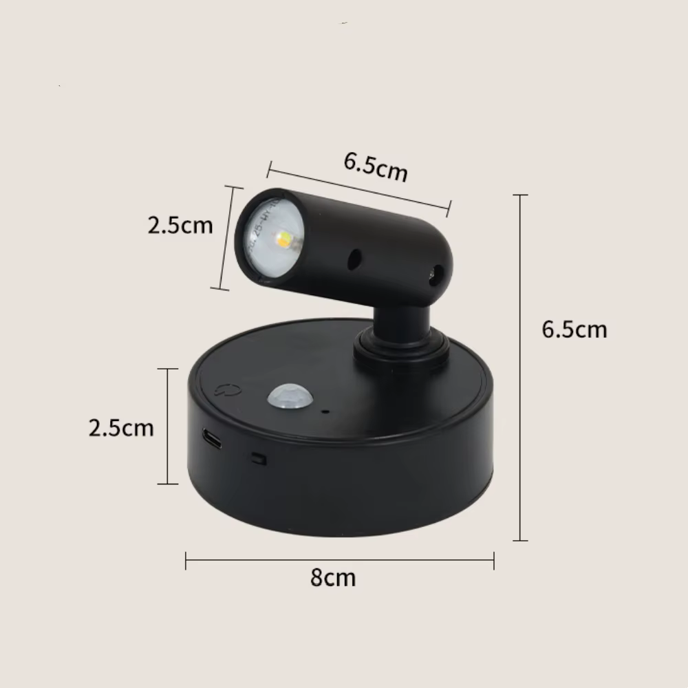 Lampe murale LED sans fil magnétique