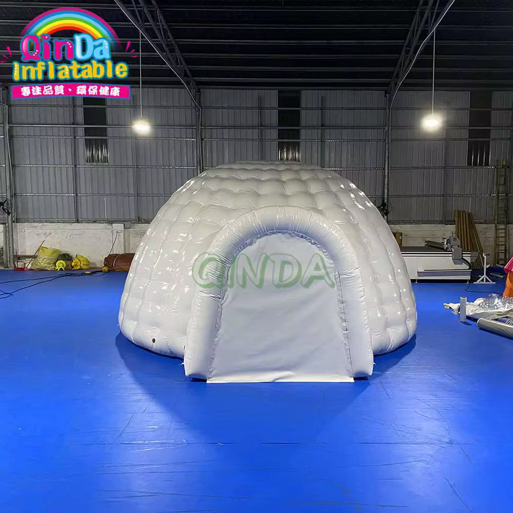 Grande tente gonflable imperméable de dôme d'air de construction