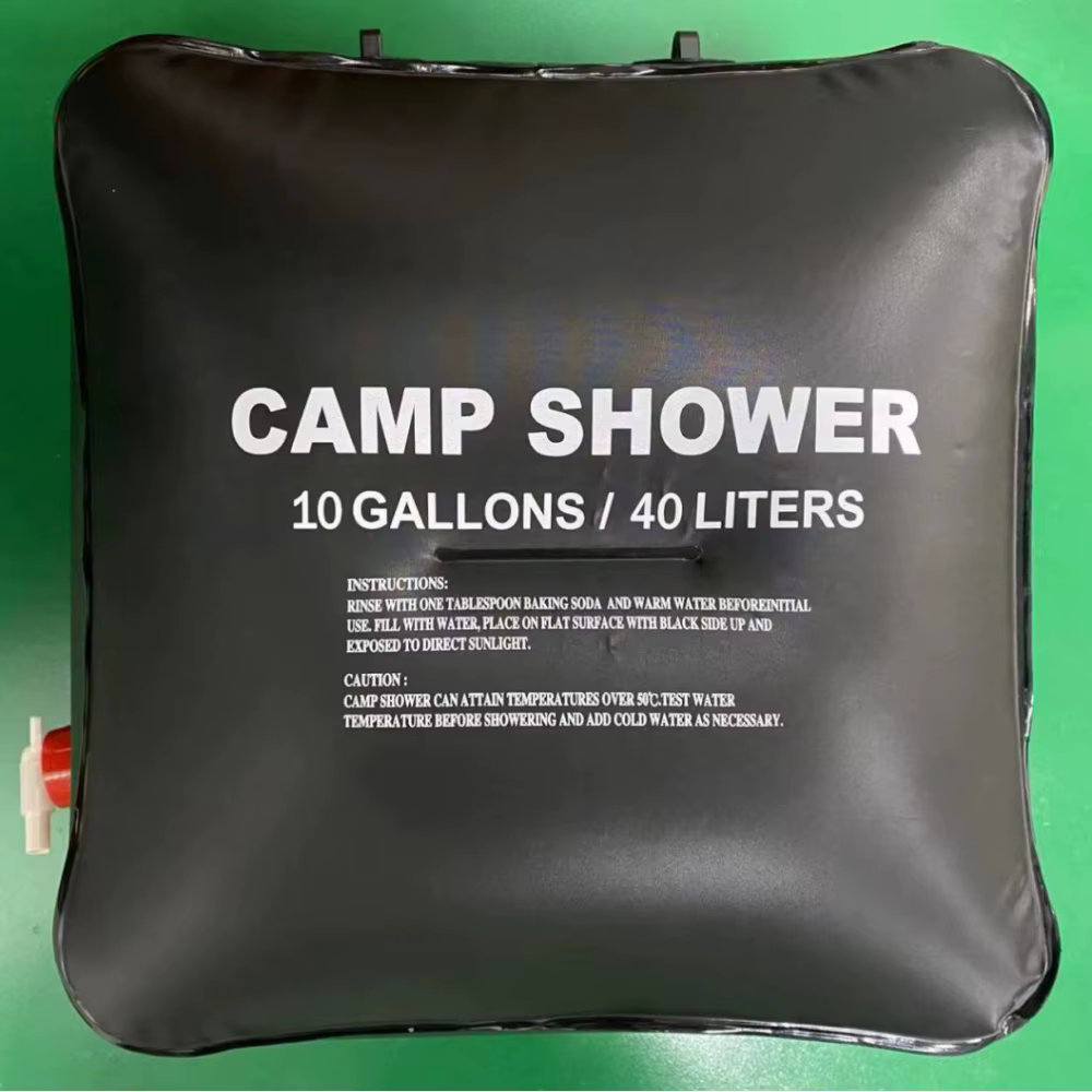 Sac de douche de camping 40L pour l'extérieur