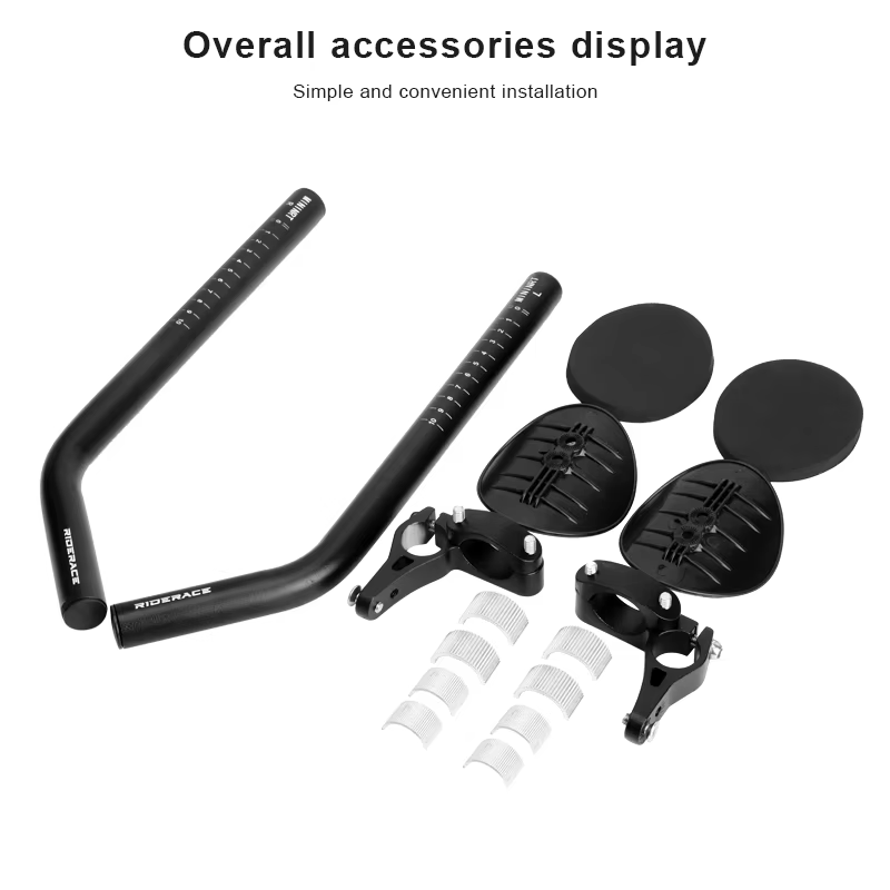 Barres aérodynamiques pour guidon de vélo