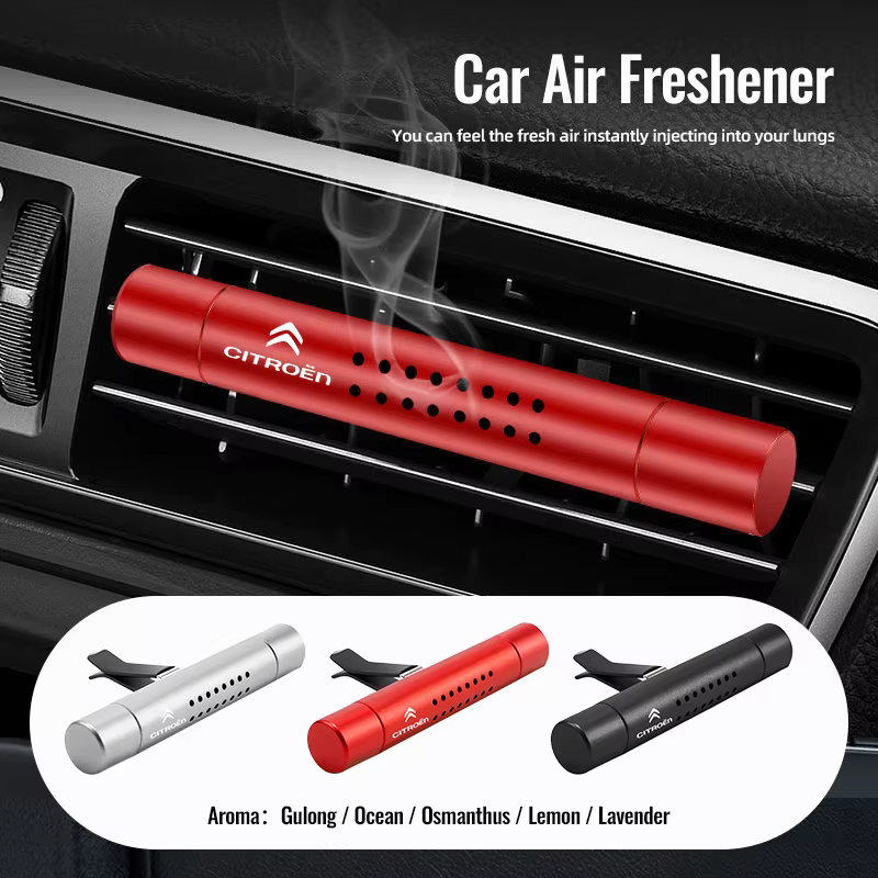 Clip de diffuseur de parfum de sortie d'air de voiture, accessoires pour citroën C3 C5 AIRCROSS C5X C4 Cactus PICASSO e-C3 e-C4 C1 C6 C2