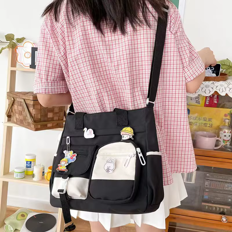 Sacs à main en toile imperméable en Nylon pour femmes